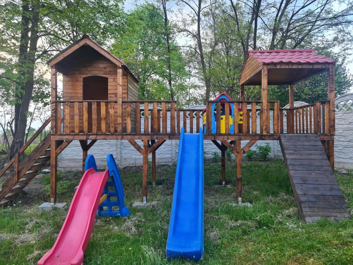 Cabanutele Din Lemn Villa Chiscau Bagian luar foto