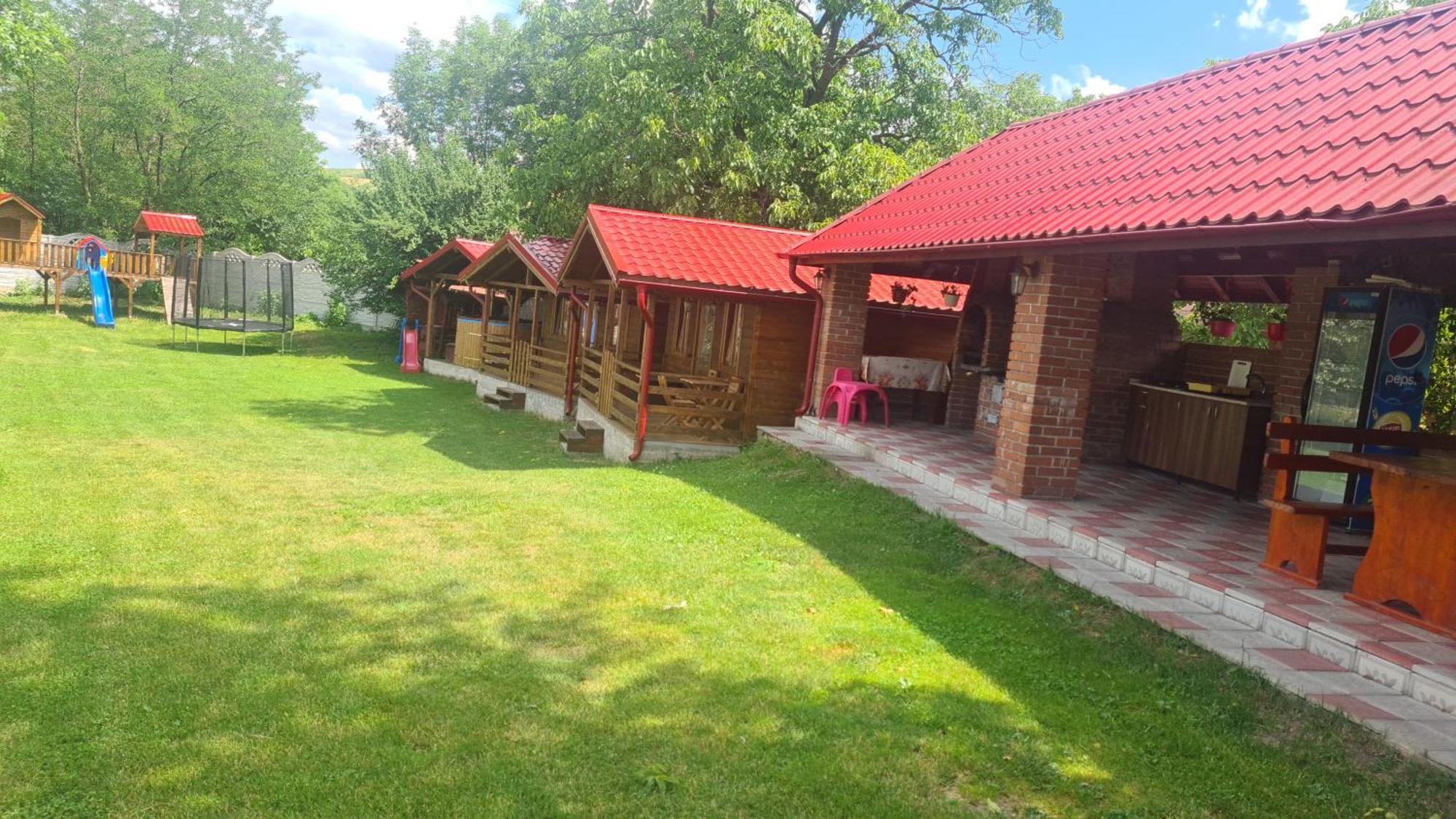 Cabanutele Din Lemn Villa Chiscau Bagian luar foto